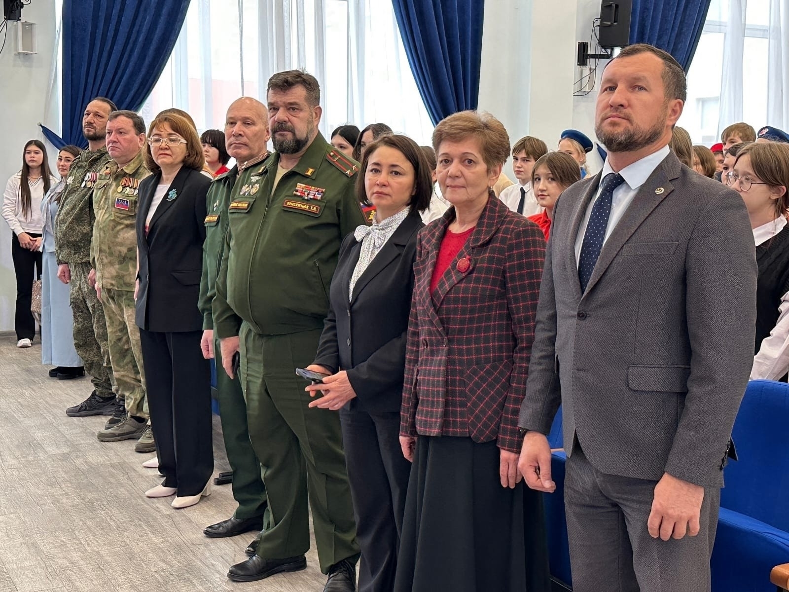 Кадетские подразделения Уфимского и Демского районов приняли участие в передаче