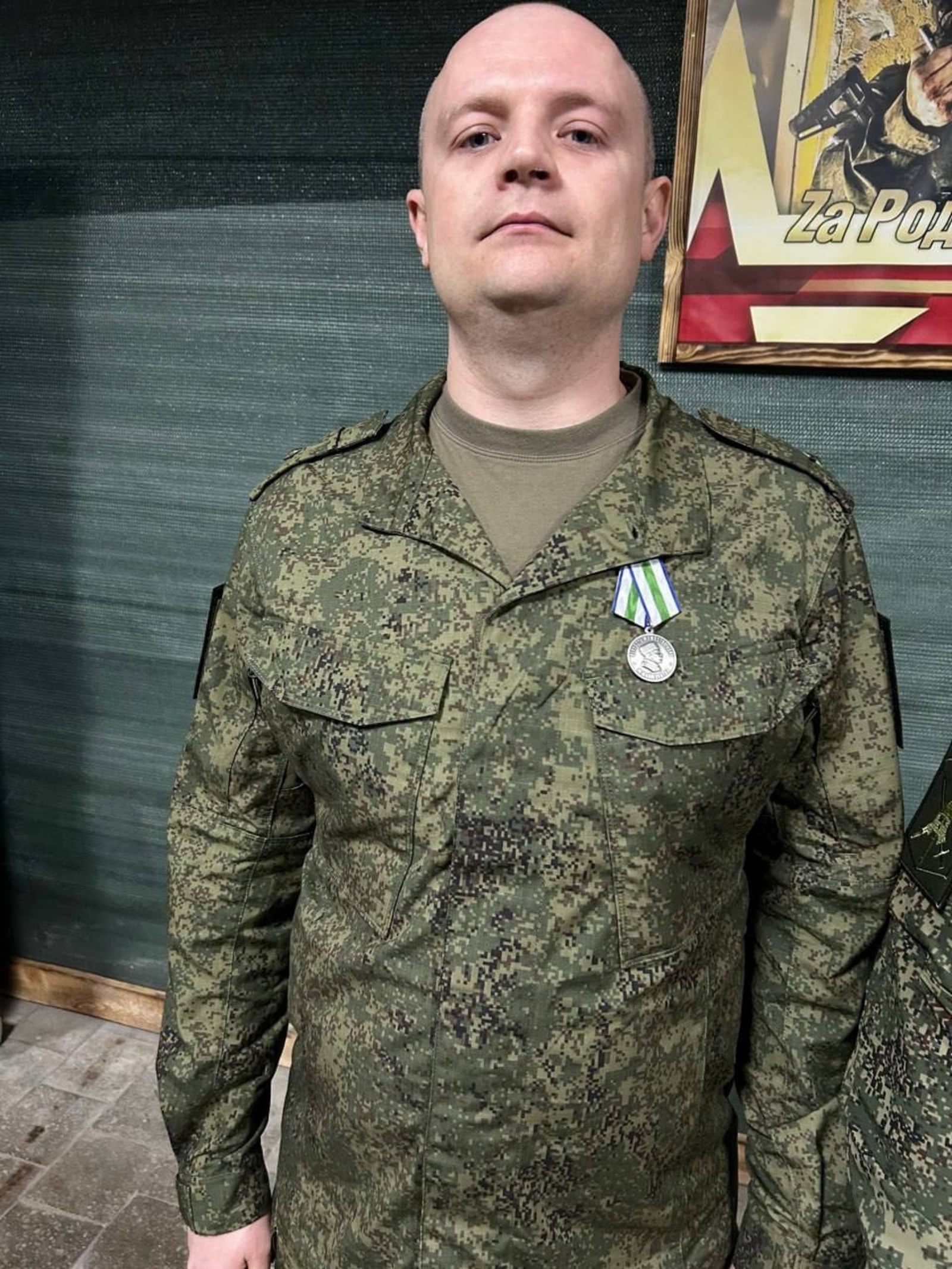 Медаль генерала Шаймуратова вручили зианчуринскому бойцу