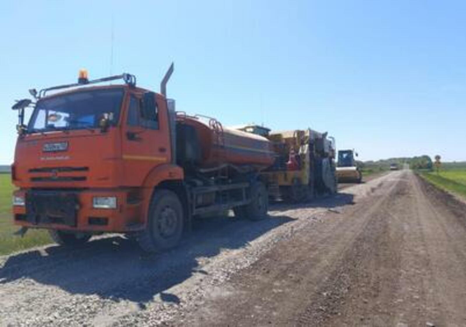 В Чекмагушевском районе Башкортостана приступили к ремонту дороги