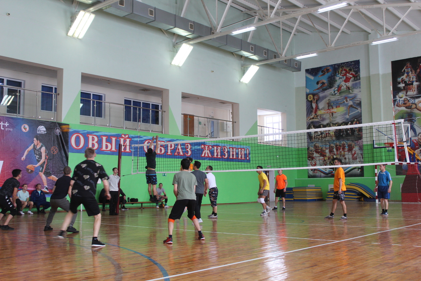 В районе Башкирии прошли соревнования по волейболу