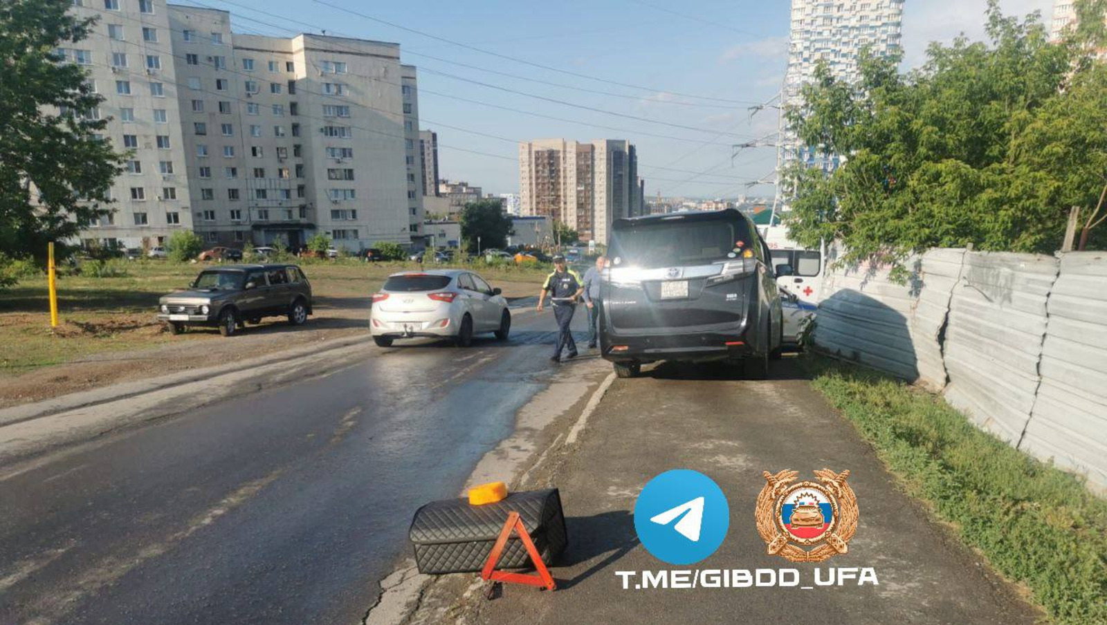 В Башкирии водители сбили перебегавших дорогу детей - ВИДЕО