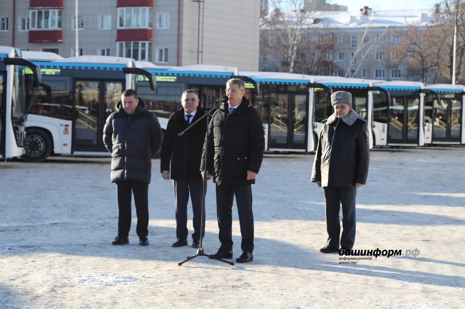 35 новых автобусов «НефАЗ» выйдут на маршруты Уфы