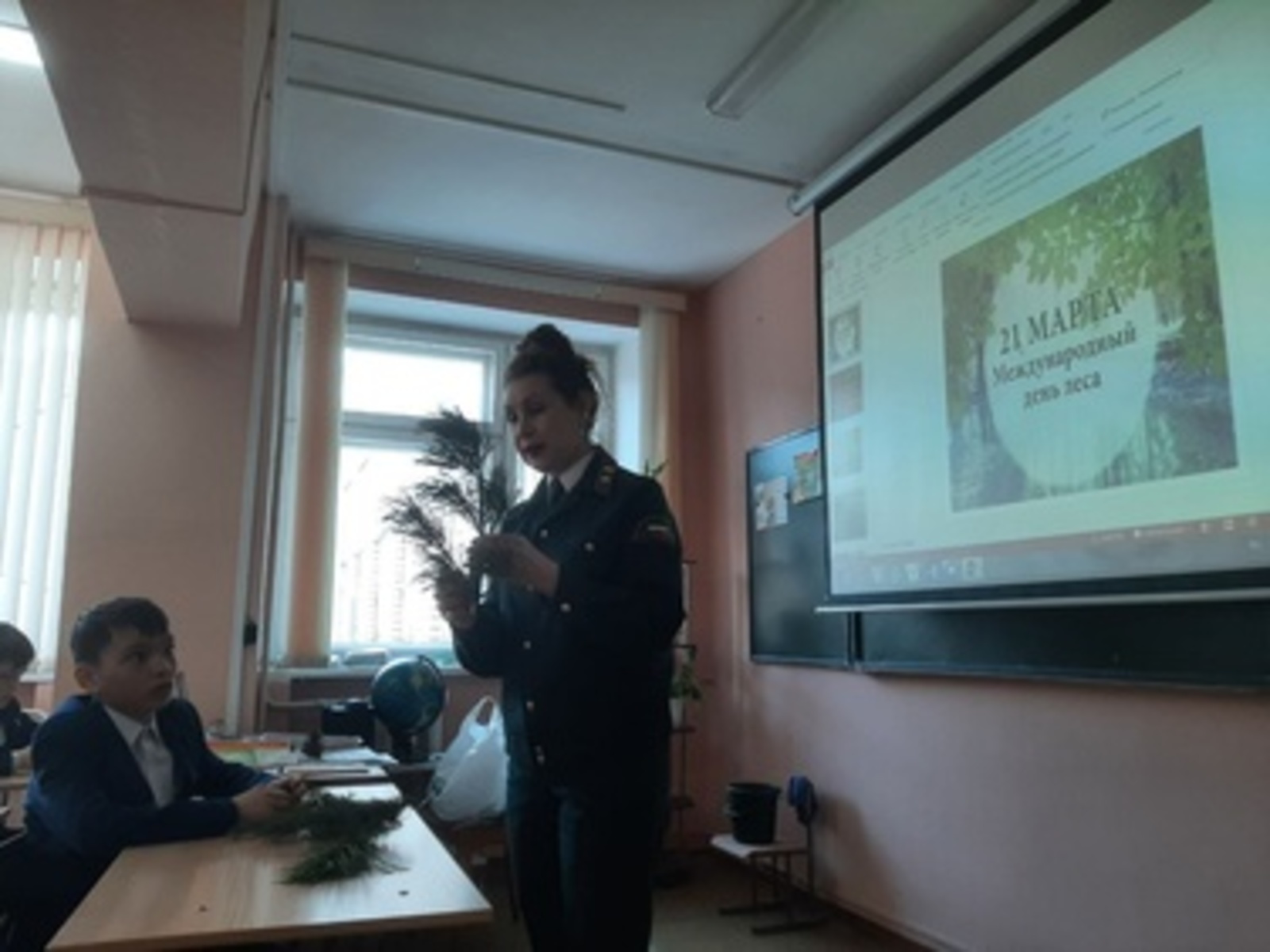 Школьники города Бирска приняли участие в информационной кампании «Останови огонь»