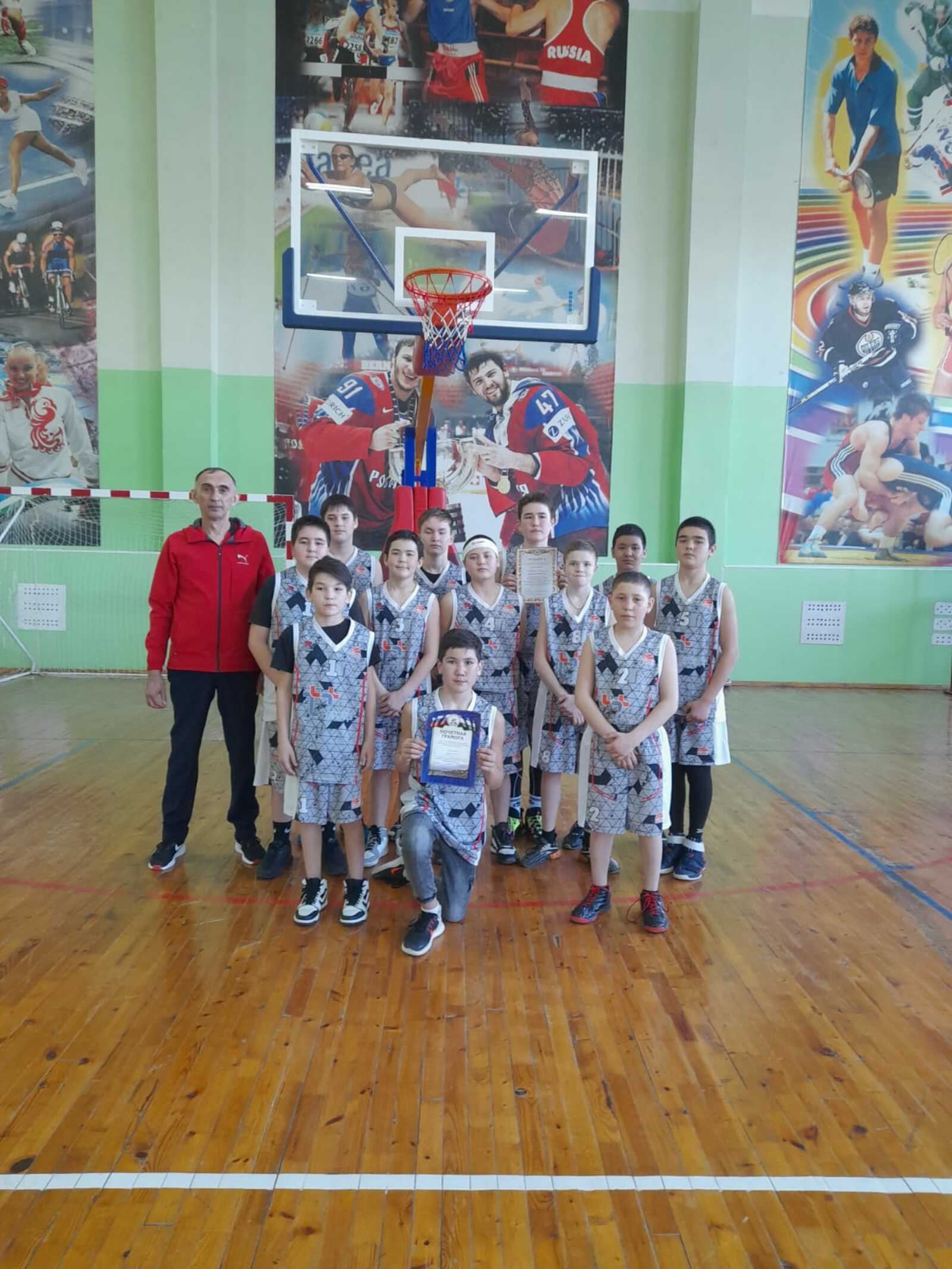 В Башкирии прошли соревнования по баскетболу