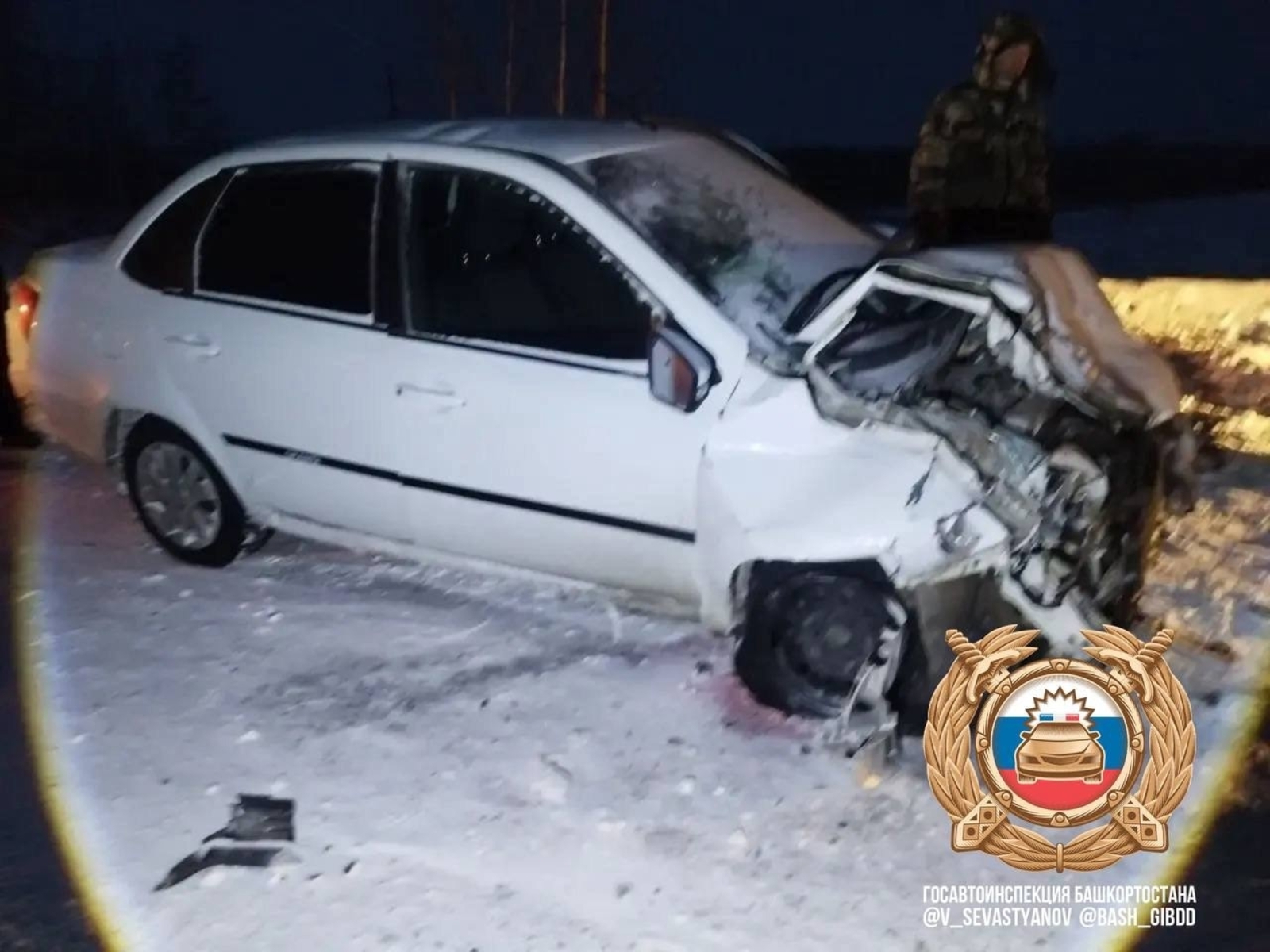 В Башкирии в ДТП погиб двухлетний ребёнок