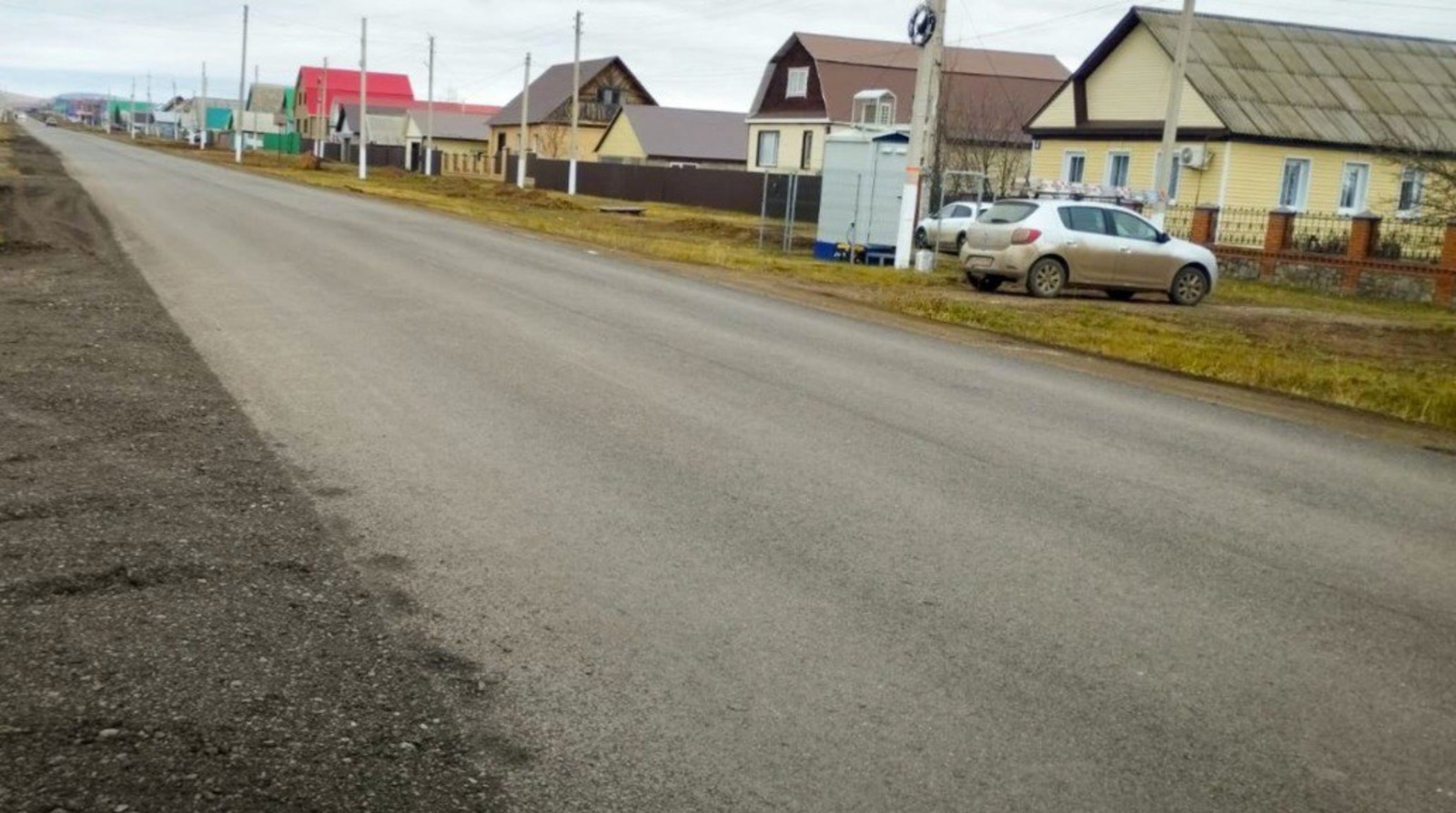 Ул.Абдуллина обрела долгожданный асфальт благодаря Прямой линии в Башкортостане