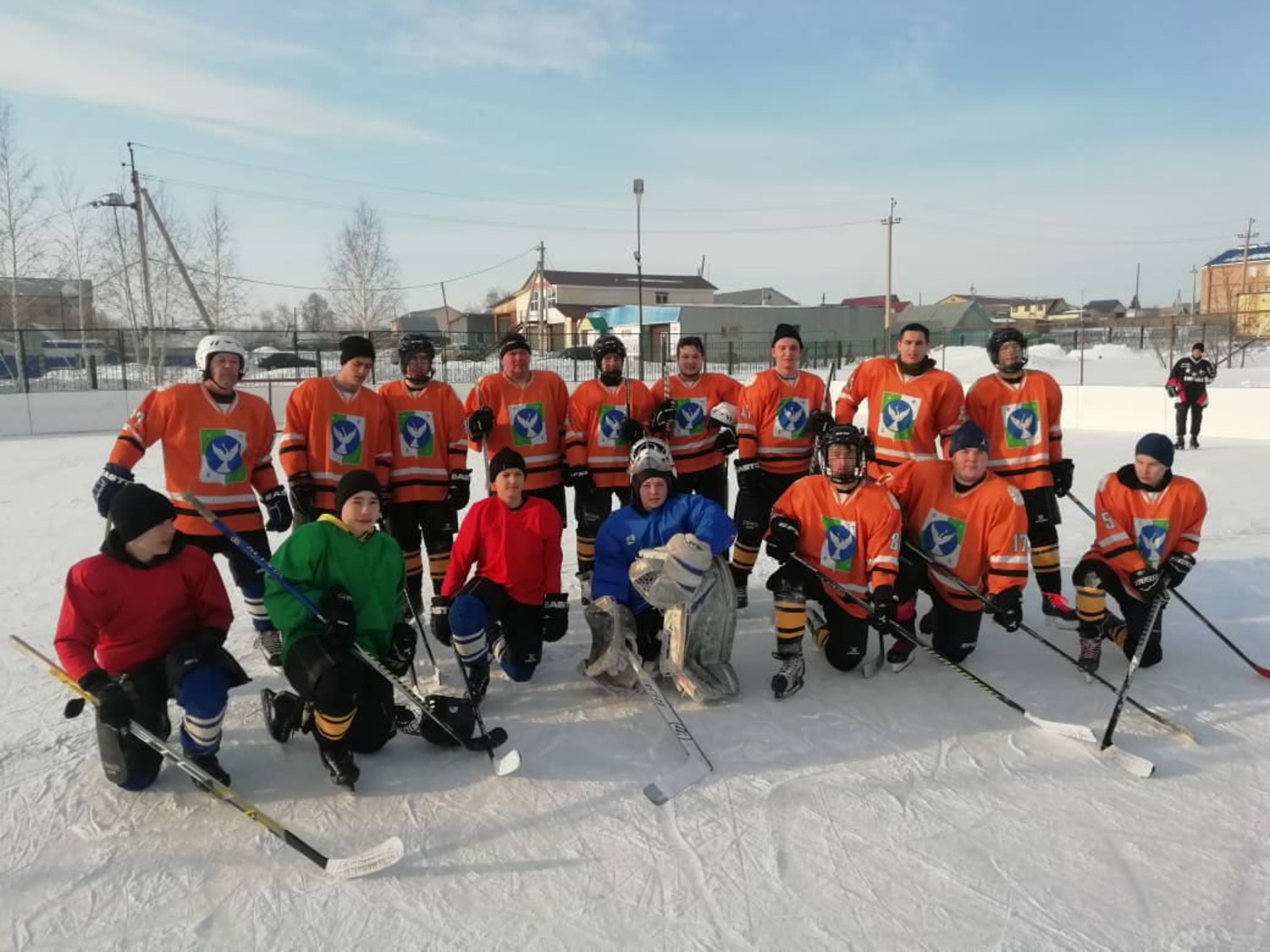 В Зианчуринский район съехались хоккеисты