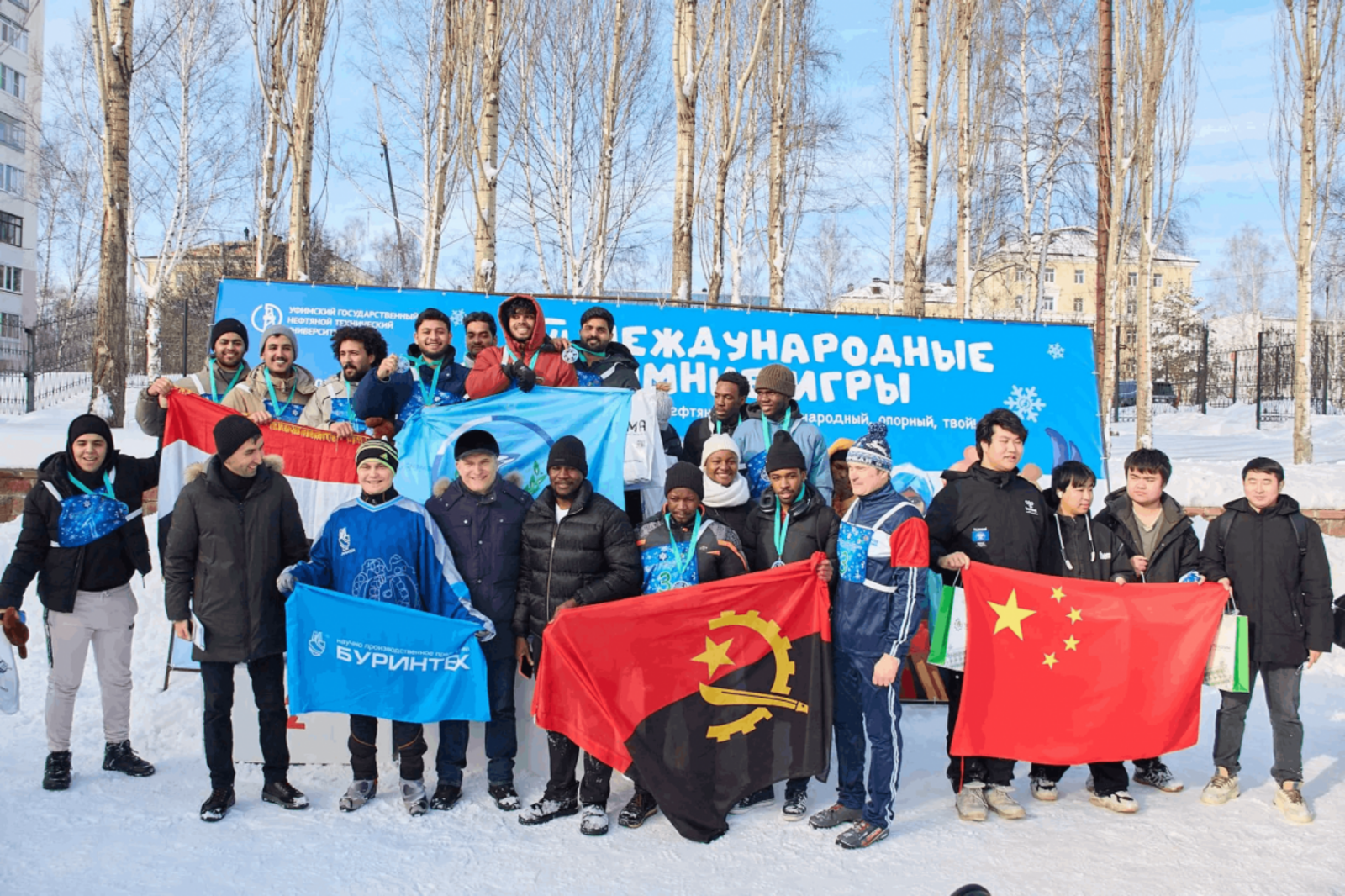 Резидент Межвузовского кампуса Уфы провел VI Международные зимние игры