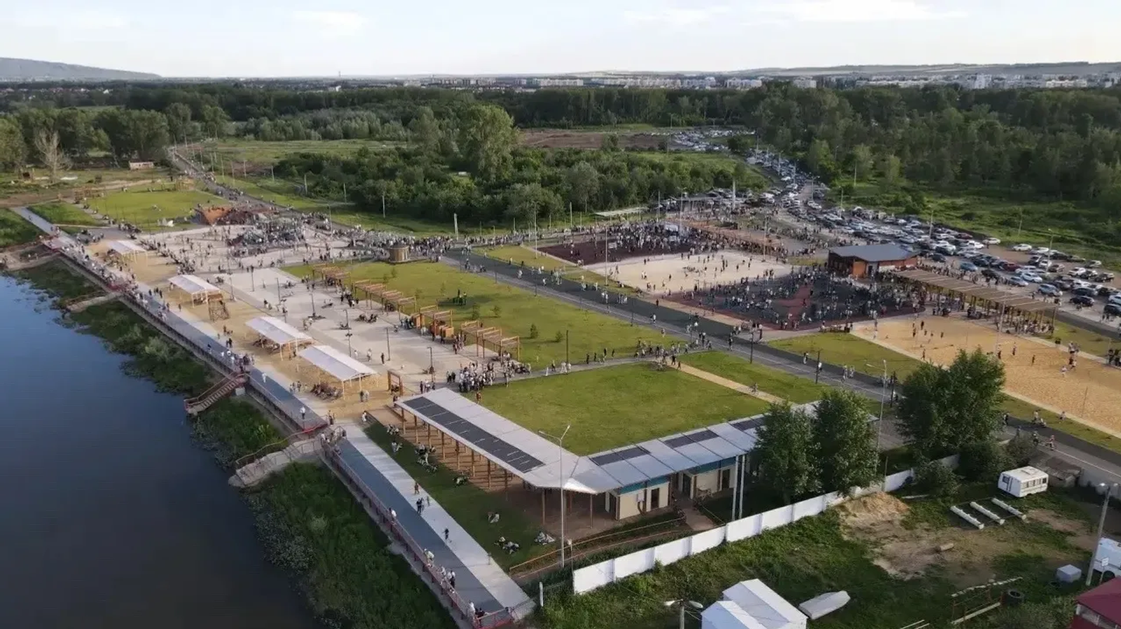 В Башкирии появилась лучшая набережная страны