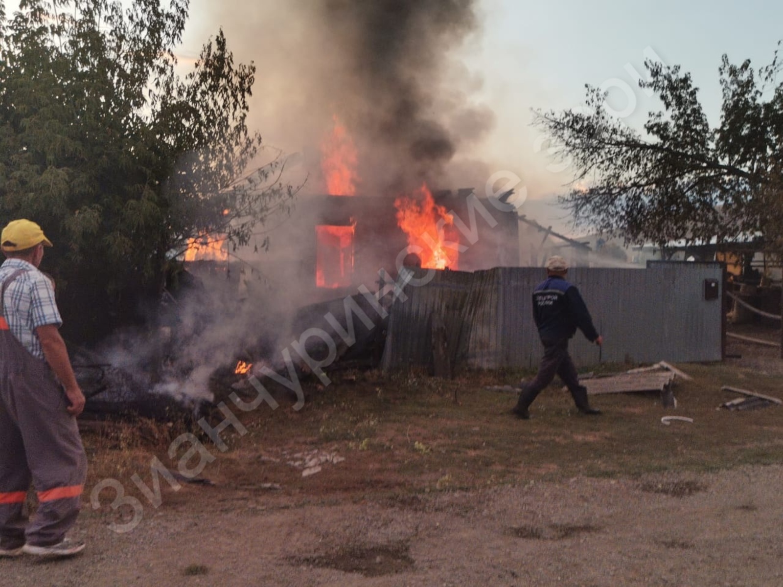В Башкирии женщина подожгла дом с людьми