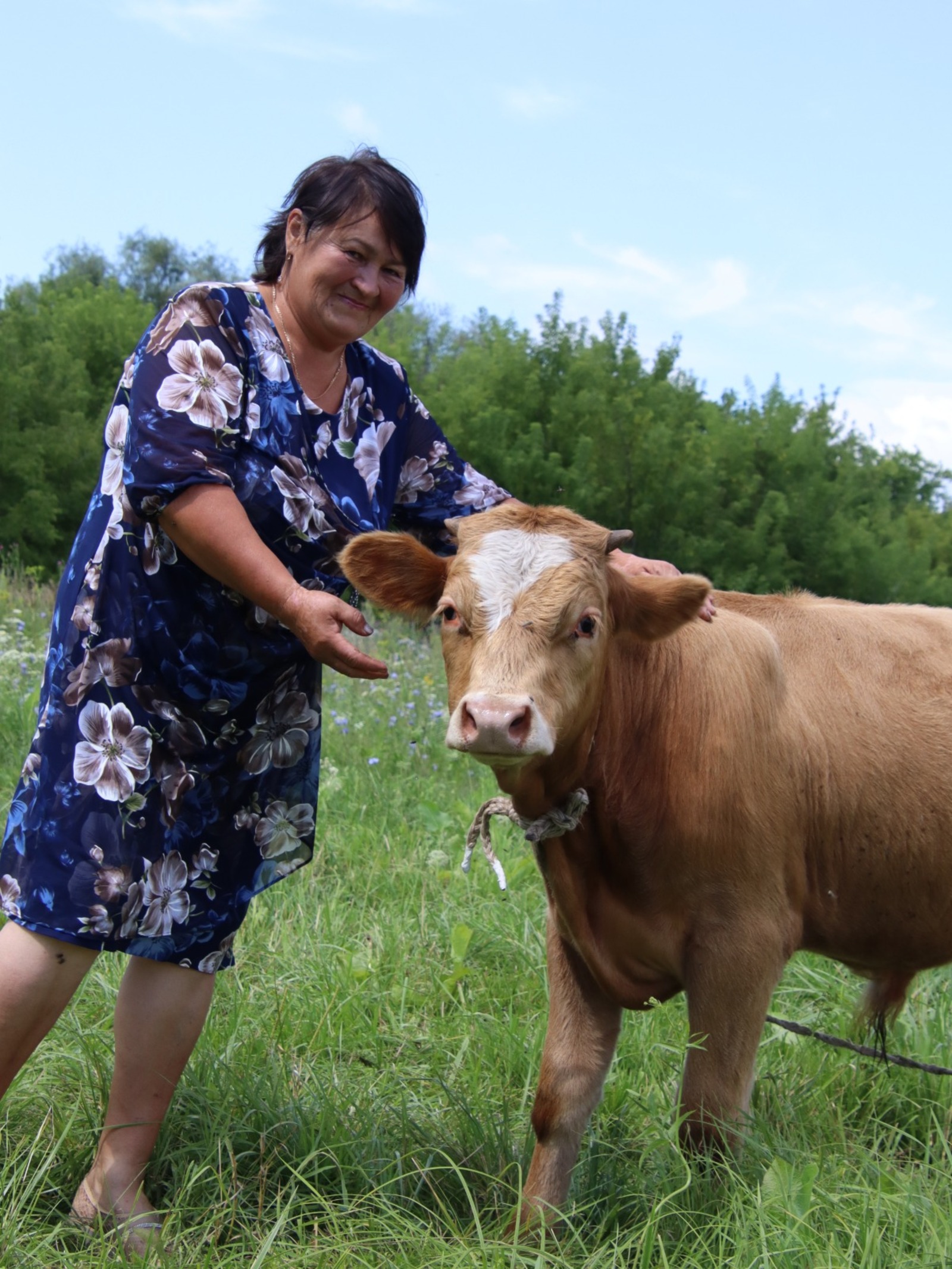Целое море цветов в Новых Чебенках
