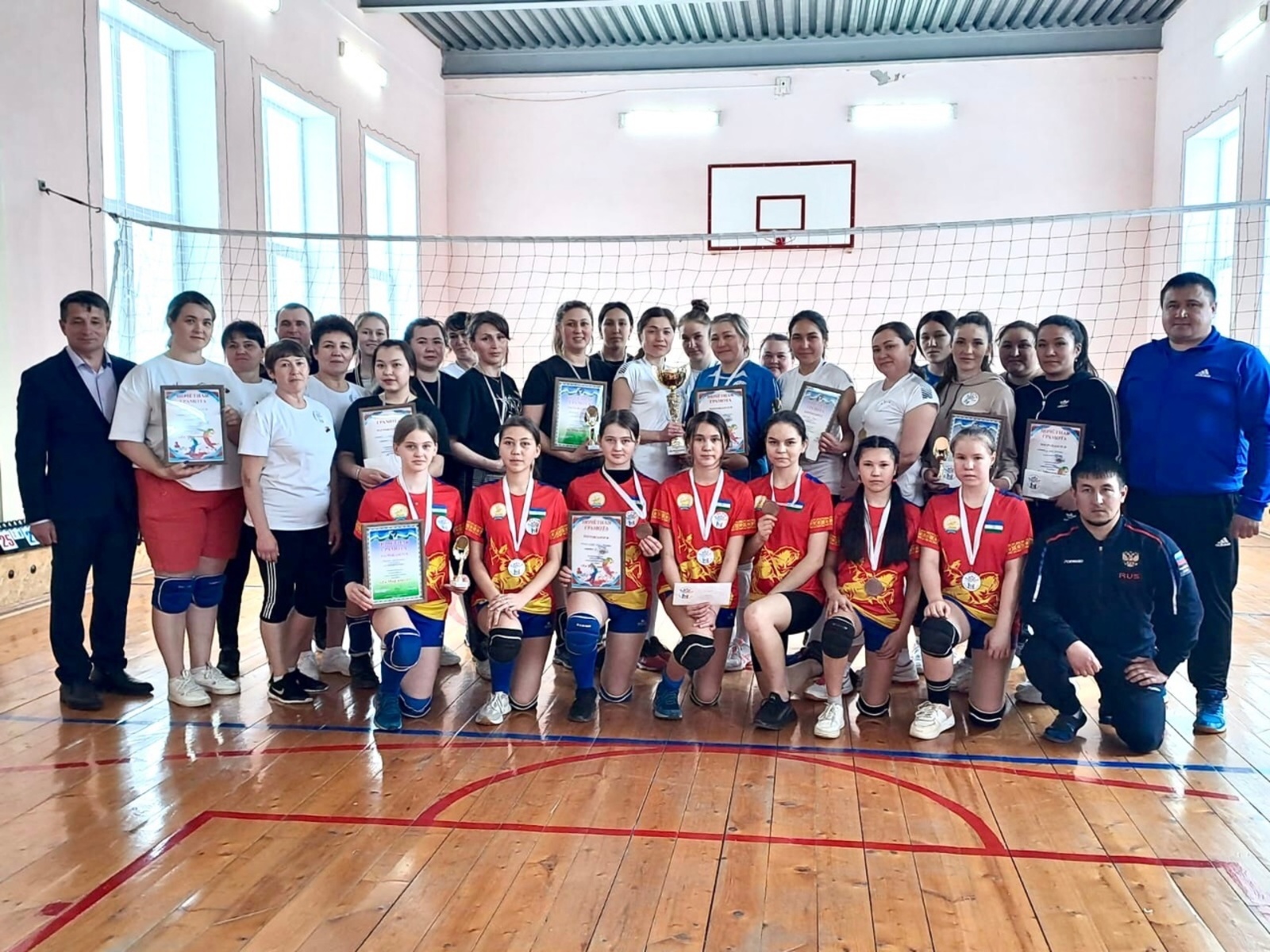 В Башкирии жители "Зианчуринского района организовали спортивный турнир "ZаМир"