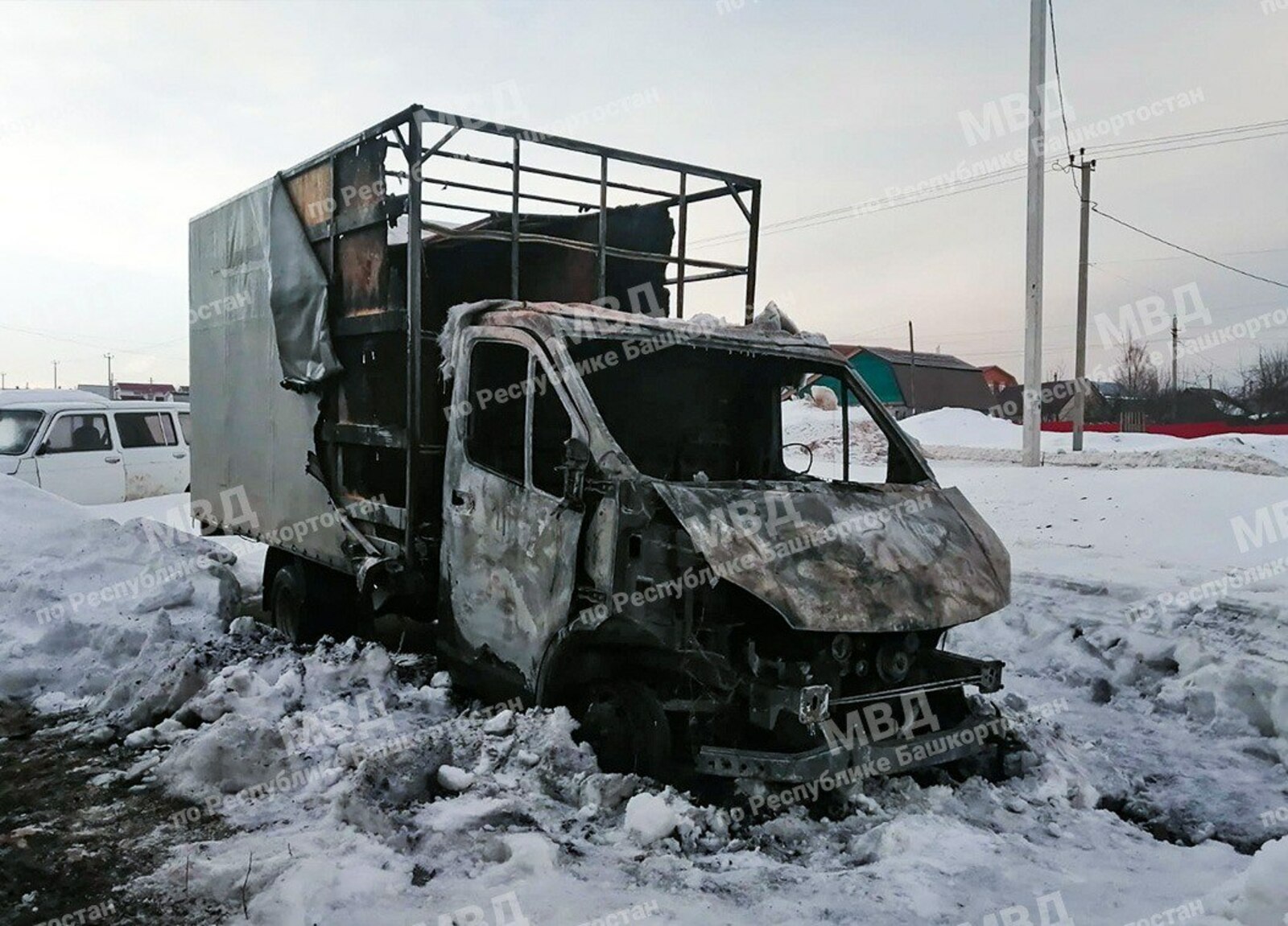 Полицейскими Башкирии раскрыт поджог грузовика