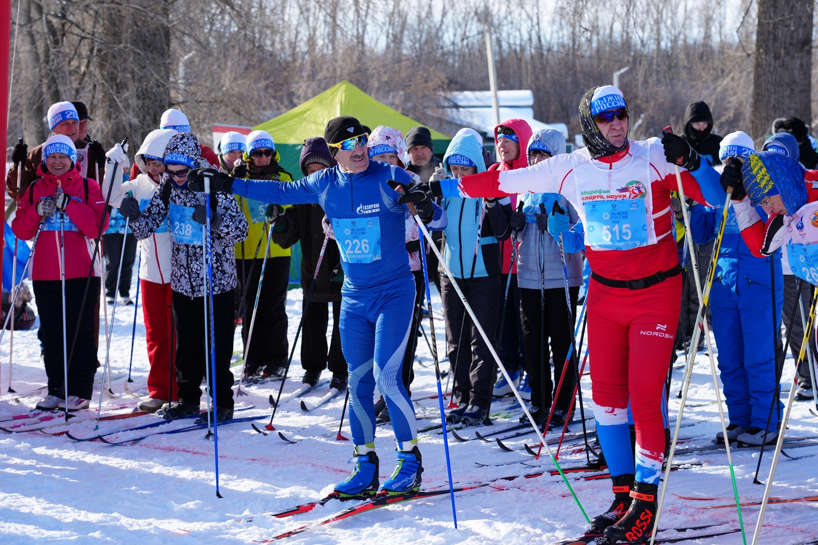 Салават достойно представил Башкортостан на Всероссийской «Лыжне России-2026»