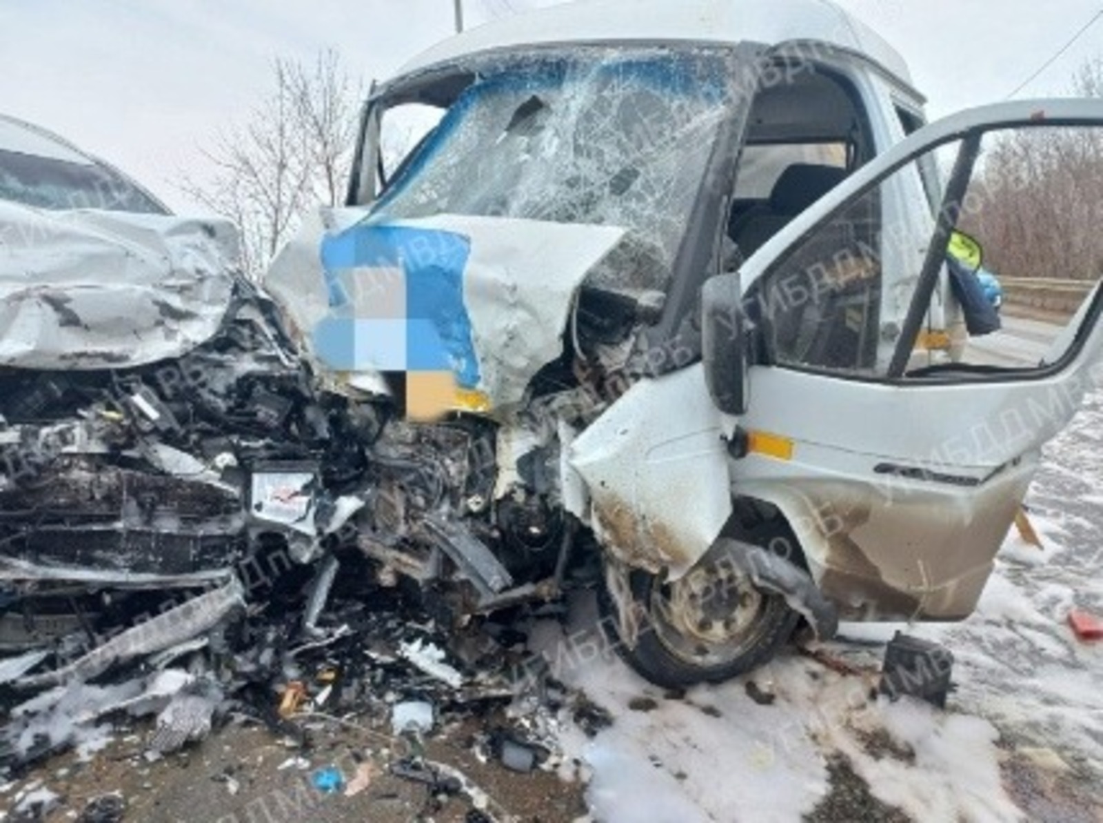 В Башкирии произошла страшная авария с погибшим