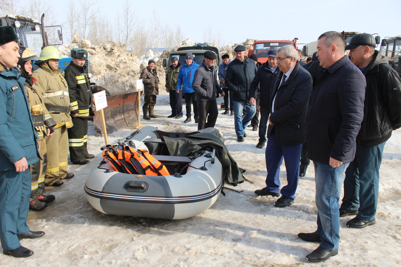 В Зианчуринском районе Башкирии проверили готовность к весеннему  паводку