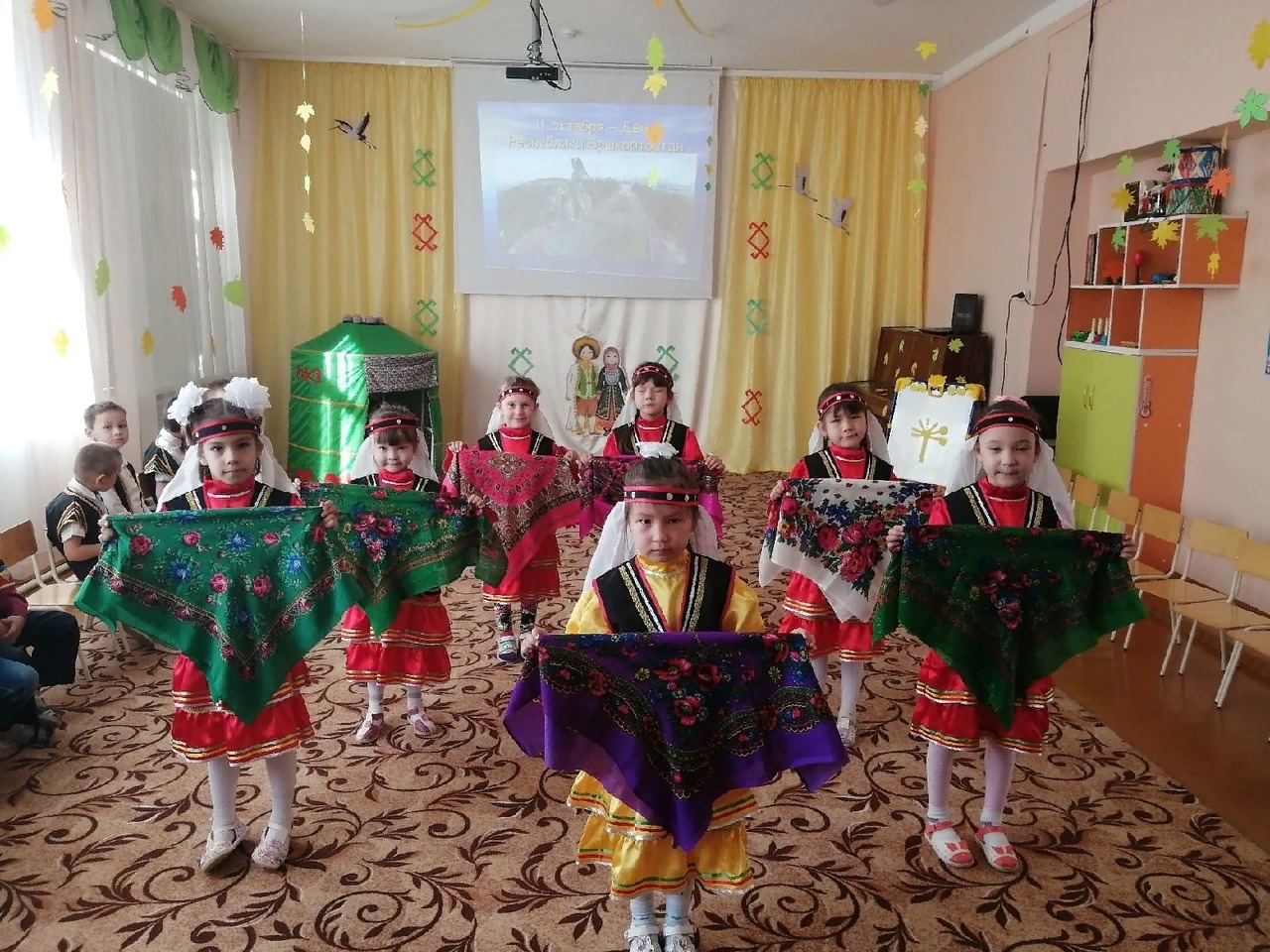 В детском саду с. Исянгулово прошёл праздник посвященный Дню Республики Башкортостан