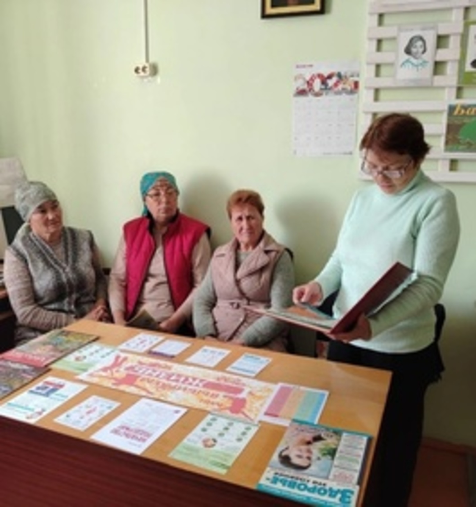 В Альшеевском районе организовали встречу по вопросам активного долголетия