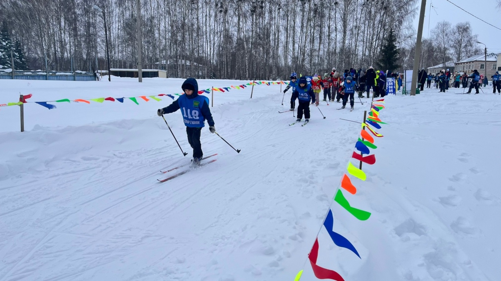 В Дюртюлинском районе прошли лыжные гонки