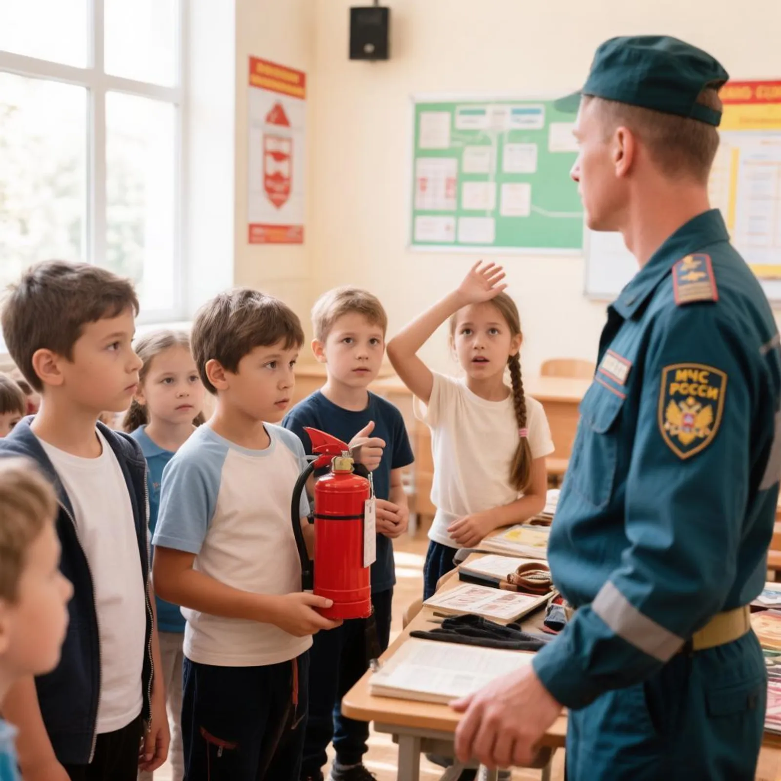 Пожарная безопасность во время каникул!