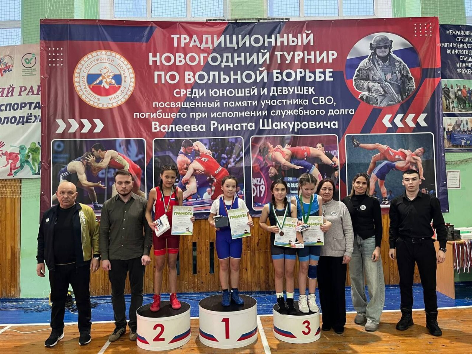 В селе Архангельское прошел турнир по вольной борьбе