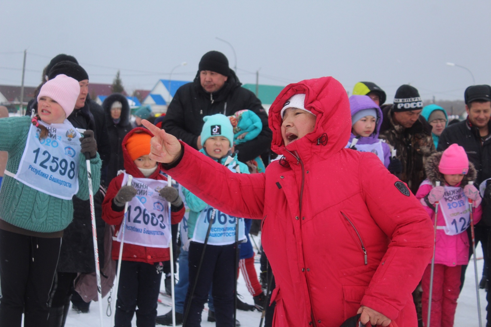 В Зианчуринском районе прошли соревнования по лыжам
