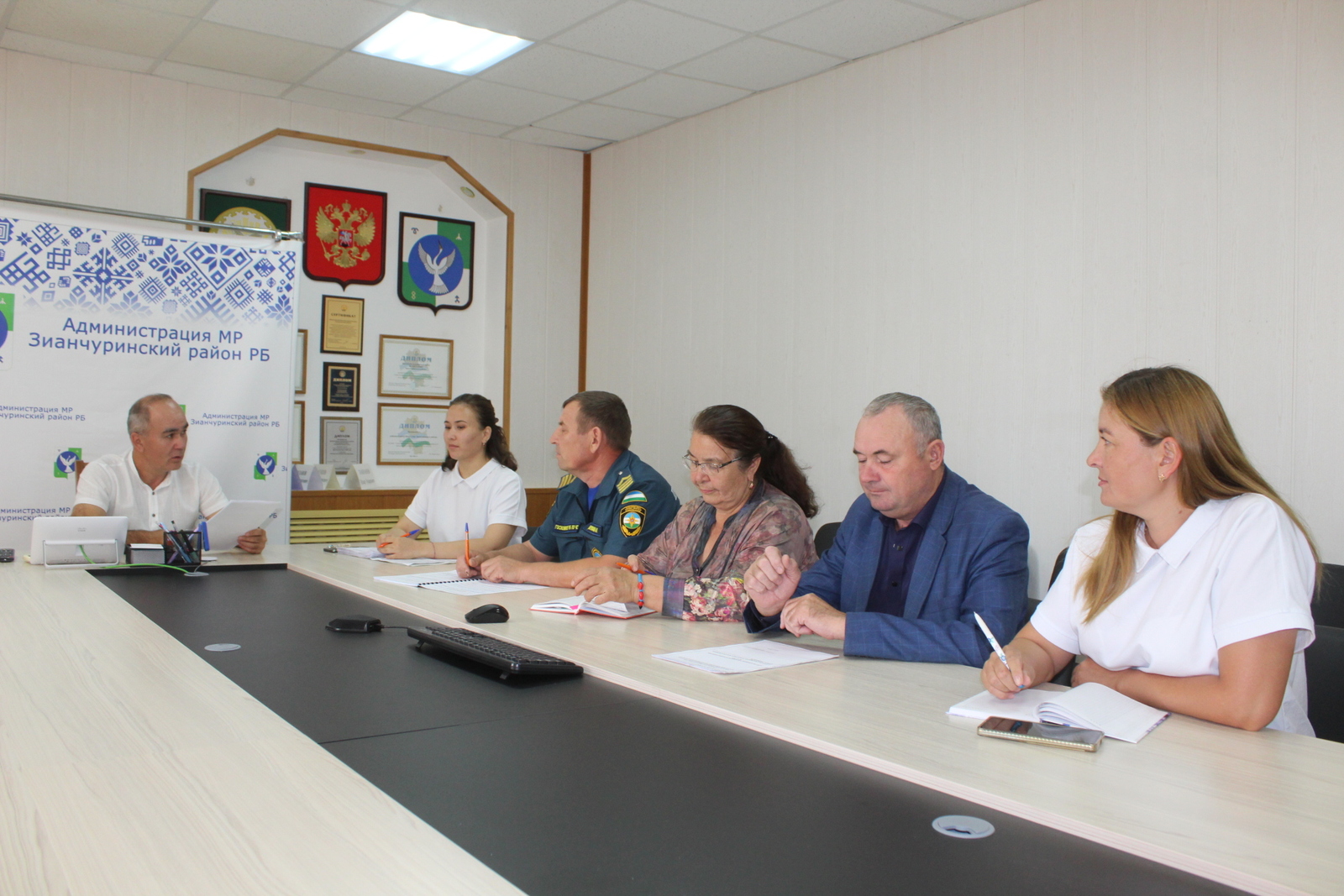 В районе Башкирии прошло совещание антитеррористической комиссии