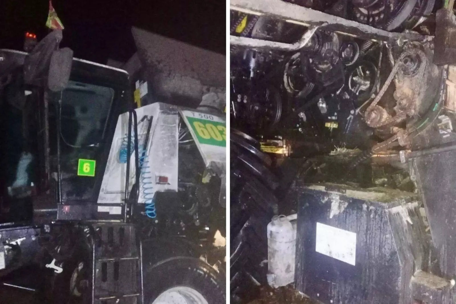 Восьмой за осень: в Башкирии снова вспыхнул комбайн